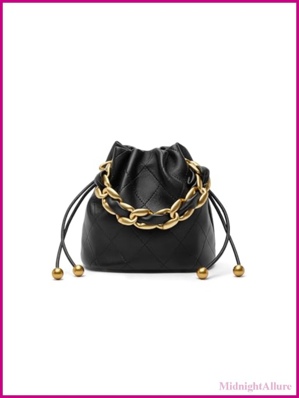 Genuine Lambskin Leather Bucket Crossbody Bag Top Handle Tote